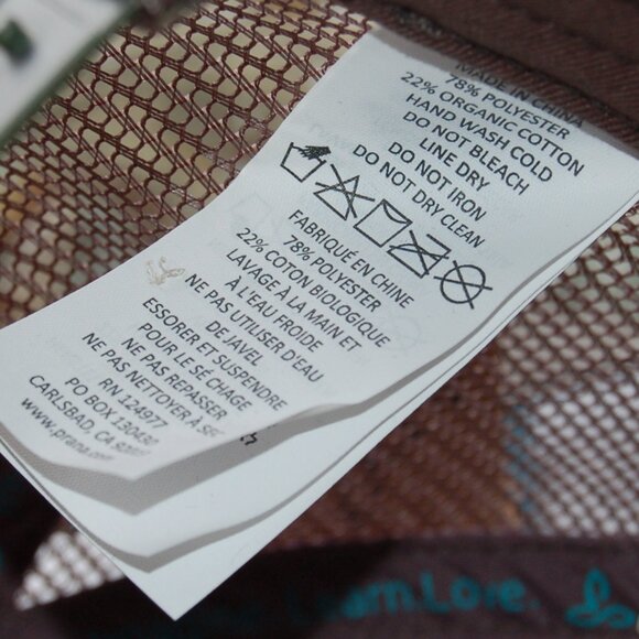 prAna | Women's Red La Viva Truckers Hat Snap-back One Size Fits All NWT (RARE) - Picture 8 of 13